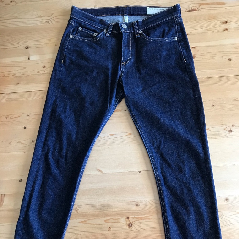 Rag&Bone High Rise Skinny Jeans Heritage CROPPED